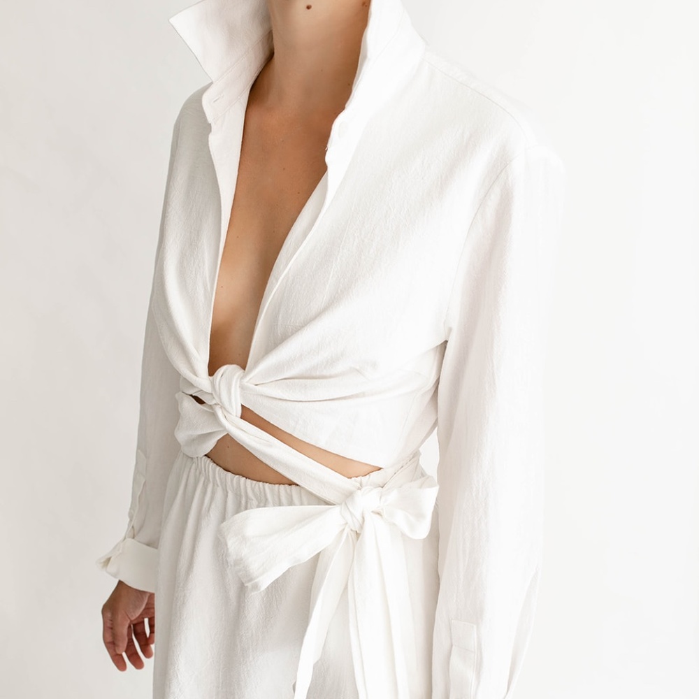 Sovere Tie Wrap Dress